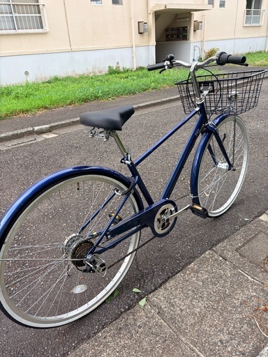 DAIWA FITS シティサイクル27インチ3段ギあア　ラメDブルー（2025年1月こうにゆ購入）
