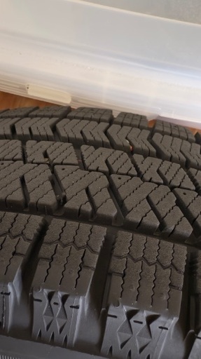 【ほぼ新品】ブリヂストン BLIZZAK VRX2 155/65R14 ホイール付き 4本セット 走行約800km