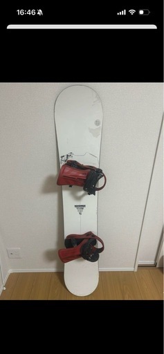 有名モデル、Novemberスノーボード板&Fluxビンディングセット