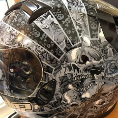 フルフェイスヘルメットの画像