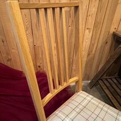 IKEA ダイニングチェア　二脚セットの画像