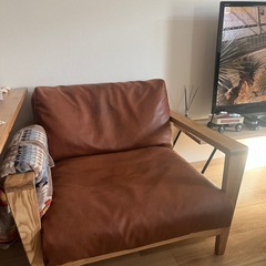 新品　関家具　DAMA 1人掛けソファ　の画像