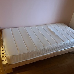 無印良品　シングルベッド　ニトリ　Nスリープ　シングルマットレスの画像