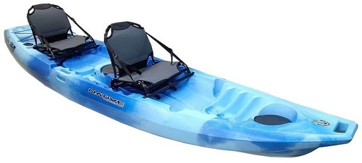 シーカヤック２人乗りパドルなど一式