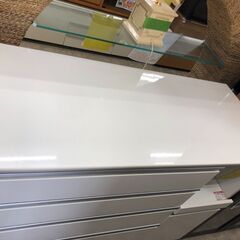 【ジャングルジャングルサカイ石津店】NITORI ニトリ レンジ台 キッチンボード ホワイト 幅120cm クリーニング済み 堺市 西区 堺区 石津の画像