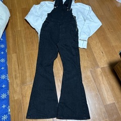 X girl パーカー　サロペットGUの画像