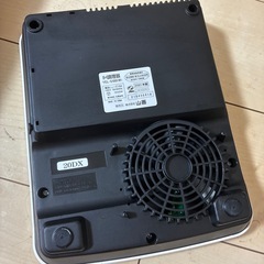 山善 YEL-S100(W) 卓上IH調理器 1000Wの画像