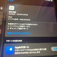 【美品】iPad10世代 64GB  ブルー  の画像