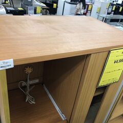 【ジャングルジャングルサカイ石津店】NITORI ニトリ レンジ台 キッチンボード ブラウン 一人暮らし　幅60cm クリーニング済み 堺市 西区 堺区 石津の画像