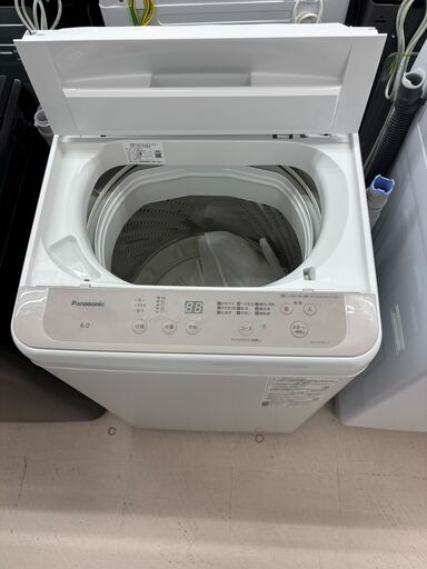 リユースのサカイ栃木店★ジモティ割あり★ Panasonic 洗濯機 NA-F60B15 6.0kg 22年製 動作確認／クリーニング済み TC10834