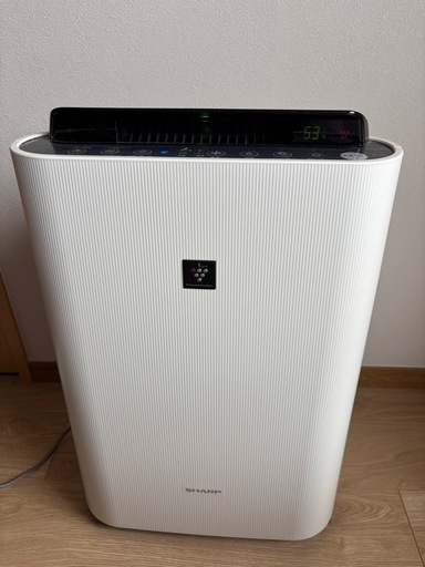 SHARP シャープ　加湿空気清浄機　KC-G50-W 2018年製