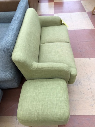 ★限定SALE20%OFF★《尼崎市/リサイクルショップドリーム次屋店》2Pソファ　オットマン付　☆尼崎市若王寺☆