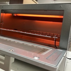 O2509-510 ニトリ 単機能オーブントースター N ココル NT07_WH 2023 年製 通電確認済み 中古の画像
