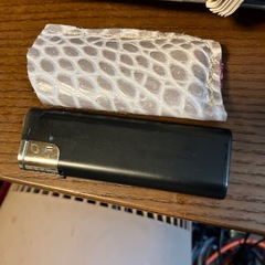 本革パイソン柄ターボガスライターけケースの画像