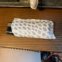 本革パイソン柄ターボガスライターけケースの画像