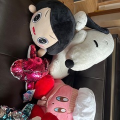 ぬいぐるみ６個の画像