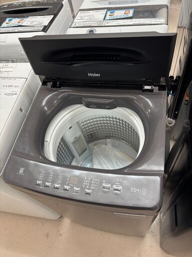リユースのサカイ栃木店★ジモティ割あり★ Haier 洗濯機 JW-U55LK 5.5kg 24年製 動作確認／クリーニング済み TC10835