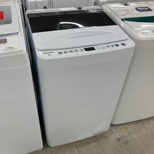 安心の1年保証付き！Hisense 全自動洗濯機