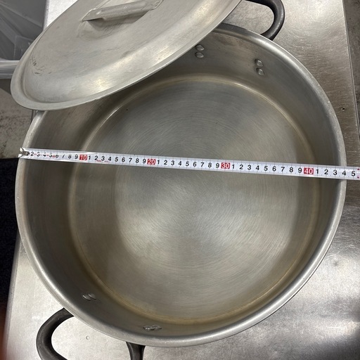 大鍋2個セットEBM アルミ プロシェフ 外輪鍋 42cm