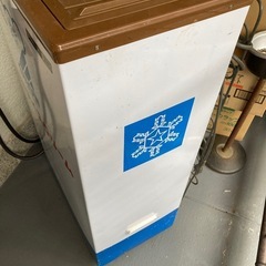 昭和レトロ　冷凍ストッカー　冷凍庫　の画像