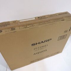 未使用 SHARP/シャープ AQUOS 2T-C19GE1 19V型 液晶テレビ [19インチ] 低反射パネル搭載 No.3607の画像