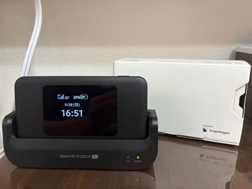 周辺機器 Speep Wi-Fi DOCK5G