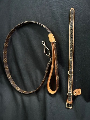 小型犬用　首輪、リード　　値段交渉あり