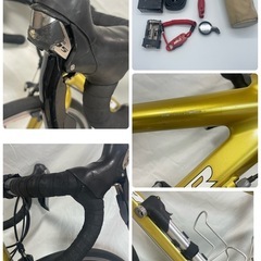 ★ブリジストンアンカー BRIDGESTONE ANCHOR RFX8  シマノ 105 オーダーカラー ゴールド系 の画像
