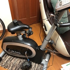 室内　エアロバイクの画像