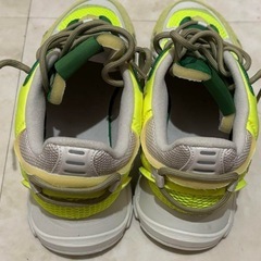 【新品未使用】LACOSTE L003 NEO スニーカー グリーン/イエロー 28cmの画像