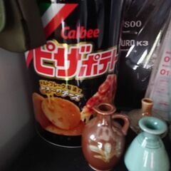 ワンピース、ゴミ箱、ピザポテト収納缶大、趣味オブジェの画像