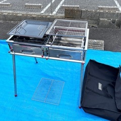 コールマン クールスパイダープロ/LX バーベキューコンロ グリル キャンプ用品の画像