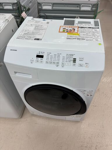 リユースのサカイ栃木店★ジモティ割あり★ IRISOHYAMA ドラム式洗濯機 CDK842 8/4kg 24年製 動作確認／クリーニング済み TC10838