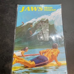 ビッグウェーブライディング、メタルプレートの画像