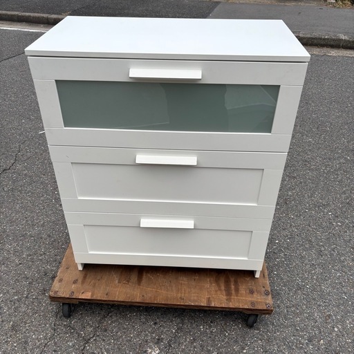 IKEA イケア BRIMNES ブリムネス チェスト タンス 衣類収納 白 ホワイト