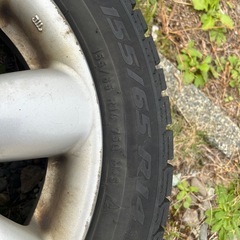 4本セット　スズキ ラパン 純正アルミ 155/65/r14の画像