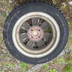 4本セット　スズキ ラパン 純正アルミ 155/65/r14の画像