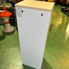 ゴミ箱　2段　スチールゴミ箱　ダストボックス【横32奥25〜48高94.5】の画像