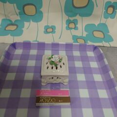 新品箱入り【お香立てセット】陶器の画像