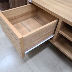 J1546【リユースのサカイ柏店】佐藤産業　TWICE　トワイス　TV台　ナチュラル　TW37-90L-DNA　クリーニング済　参考価格16,390円の画像