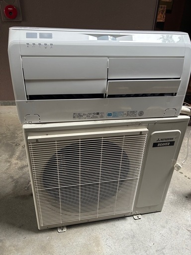 【中古品】三菱ビーバー　エアコンSRK6324S2E4-W 2024年製