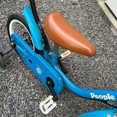 People補助輪自転車の画像