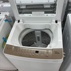 リユースのサカイ栃木店★ジモティ割あり★ YAMADA 洗濯機 YWM-TV80G1 8.0kg 22年製 動作確認／クリーニング済み TC10839の画像