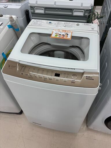 リユースのサカイ栃木店★ジモティ割あり★ YAMADA 洗濯機 YWM-TV80G1 8.0kg 22年製 動作確認／クリーニング済み TC10839