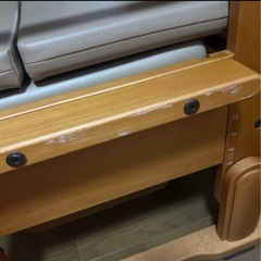【未使用品】uchie ウチエ　さわやかCH 介護　家具調ポータブルトイレの画像