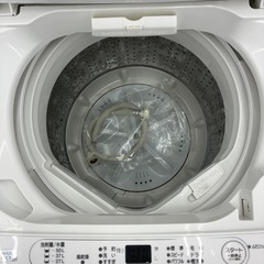 リユースのサカイ東金店　YAMADA 洗濯機　21年製　6kg TJ15060の画像