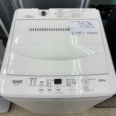 リユースのサカイ東金店　YAMADA 洗濯機　21年製　6kg TJ15060の画像