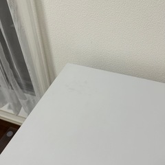 【10/13まで】PCデスク　パソコンデスク　ホワイト　作業机の画像