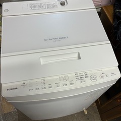東芝　洗濯機AW-8DH3 2023年製　中古品　の画像