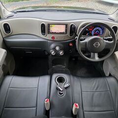 キューブ☆15X Mセレクション☆車検令和8年3月☆純正SDナビ☆CDオーディオ☆Bluetooth☆☆ETC☆インテリジェントキー×2の画像